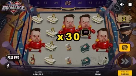 Mortal Bromance slot screenshot 6