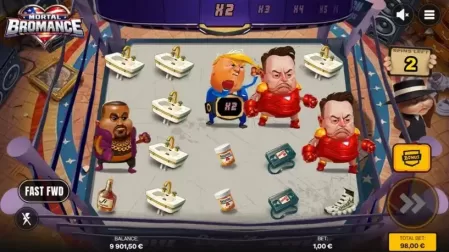 Mortal Bromance slot screenshot 4