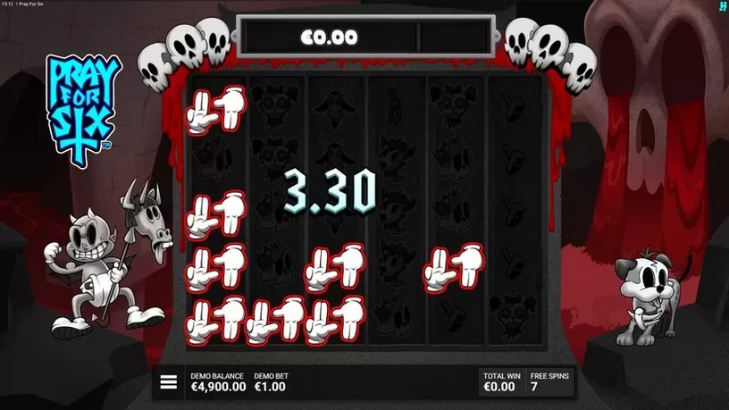 Pray for Six slot screenshot 4