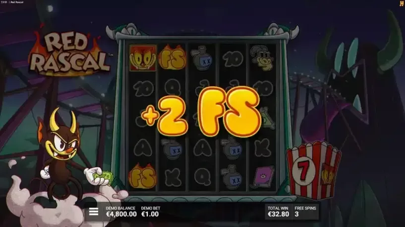 Red Rascal slot screenshot 