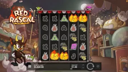 Red Rascal slot screenshot 2