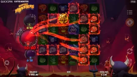 Scatter Monsters slot screenshot 2
