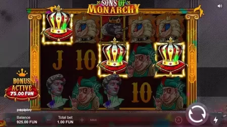 Sons of Monarchy slot screenshot 2