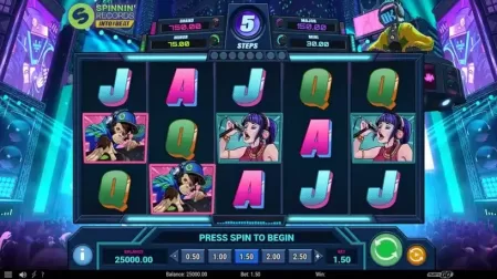 Spinnin’ Records Into the Beat slot screenshot 1