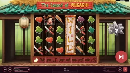 The Legend of Musashi slot screenshot 4
