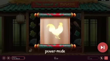 The Legend of Musashi slot screenshot 3