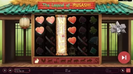 The Legend of Musashi slot screenshot 5