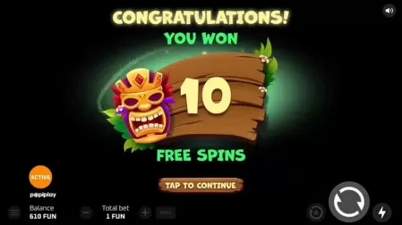 Tiki Trip slot screenshot 4
