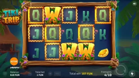 Tiki Trip slot screenshot 6
