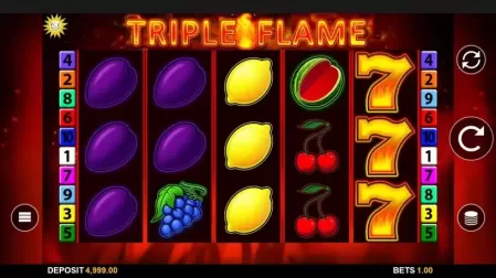 Triple Flame slot screenshot 1