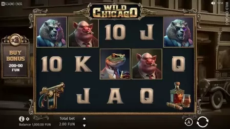 Wild Chicago slot screenshot 1