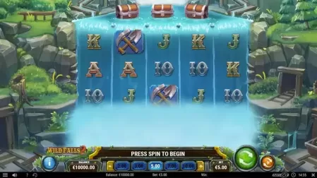 Wild Falls 2 slot screenshot 1