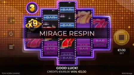 Wild Mirage slot screenshot 5