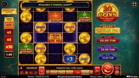 30 Coins Grand Gold Edition slot screenshot 1
