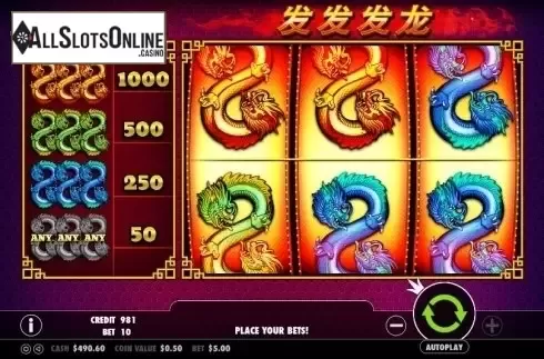 Screen 3. 888 Dragons (Pragmatic Play) from Pragmatic Play