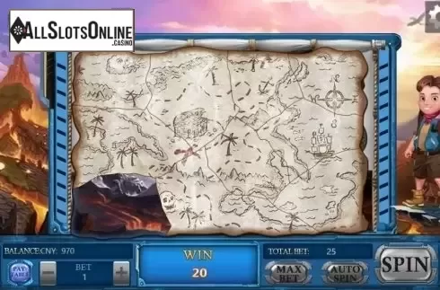 Feature Map. Adventure from Aiwin Games