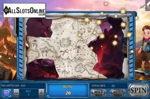 Feature Map. Adventure from Aiwin Games