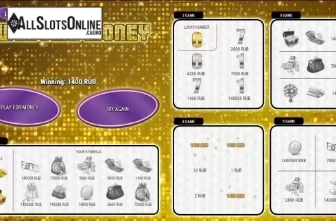 Win screen. Awesome money from Others
