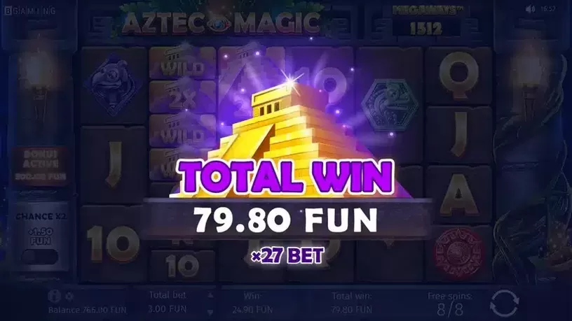 Aztec Magic Megaways slot screenshot 6