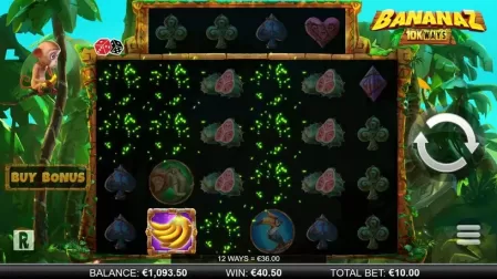 Bananaz 10K Ways slot screenshot 2