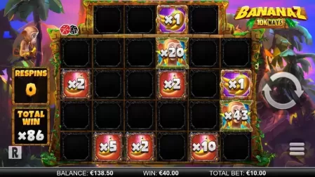 Bananaz 10K Ways slot screenshot 4