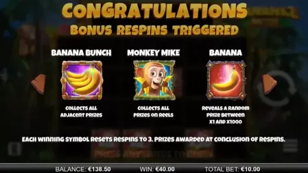Bananaz 10K Ways slot screenshot 3