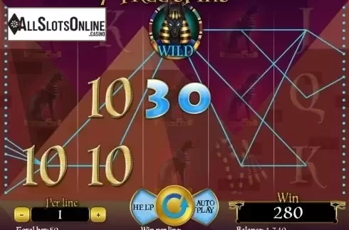 Free spins screen. Book of Guardians from Spinomenal