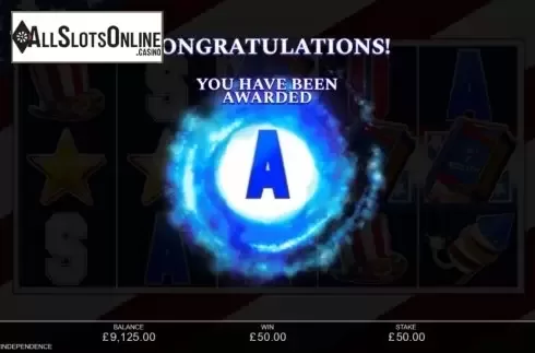 Free Spins. Book of Independence from Inspired Gaming