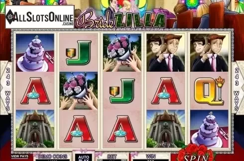 Screen8. Bridezilla from Microgaming