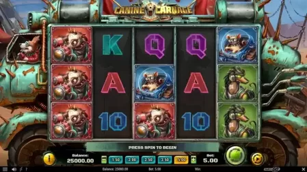 Canine Carnage slot screenshot 1