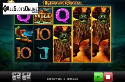 Win screen 2. Captain Stack from Merkur