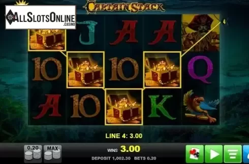Win screen 3. Captain Stack from Merkur