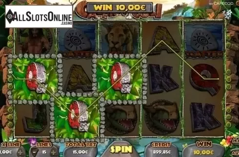 Screen 3. Cavemen from Capecod Gaming