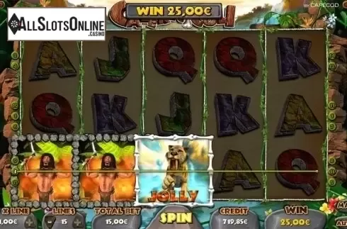 Screen 5. Cavemen from Capecod Gaming