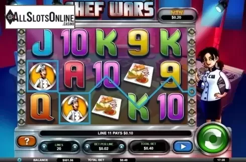 Win screen 2. Chef Wars from Arrows Edge
