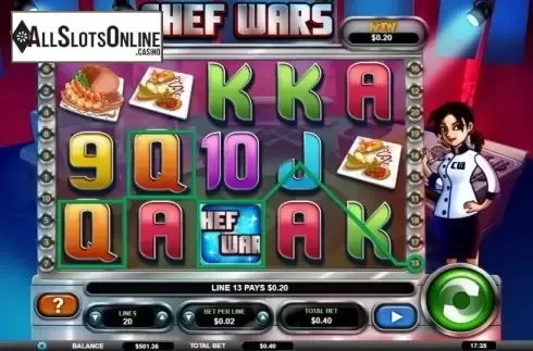 Win screen 3. Chef Wars from Arrows Edge