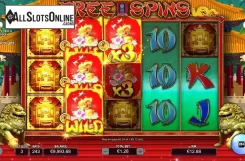 Free Spins screen 2