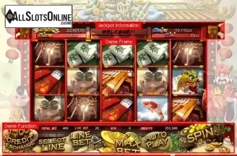 Reel Screen. Chinese Mammon from esball