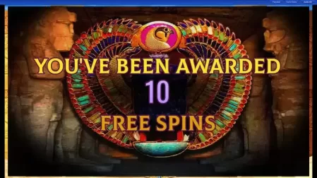 Crown of Egypt slot screenshot 3