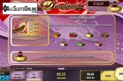 Bonus. Decadence from IGT