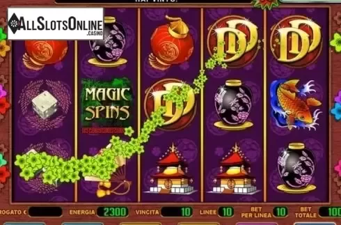 Reel Screen. Dragon Dice from Octavian Gaming