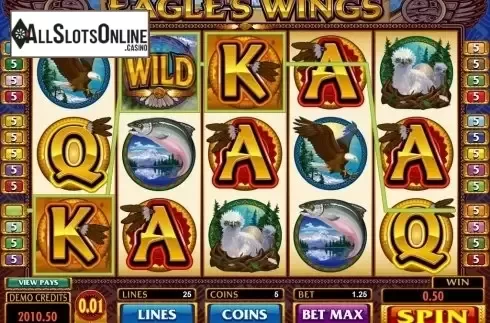 Screen6. Eagle's Wings from Microgaming