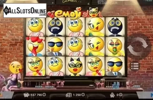 Screen4. Emoji Slot from MrSlotty