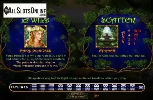 Features. Enchanted Garden 2 from RTG
