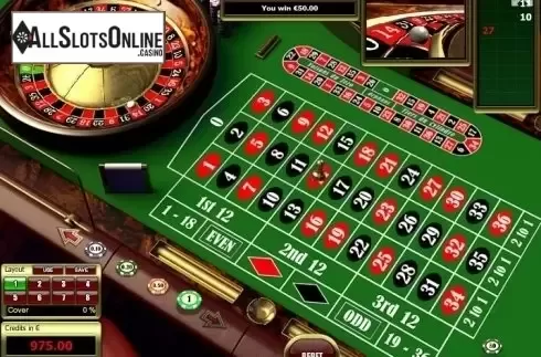 Win Screen. European Roulette (Tom Horn Gaming) from Tom Horn Gaming