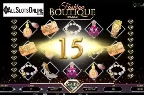 Win screen 3. Fashion Boutique from BetConstruct