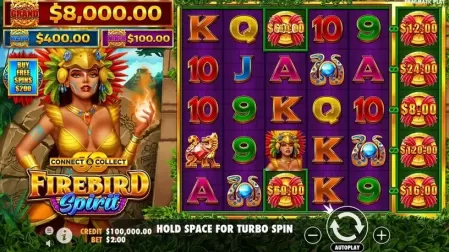 Firebird Spirit slot screenshot 1