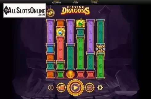 Reel Screen. Flexing Dragons from OneTouch