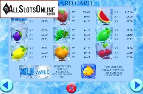Screen2. Frozen Fruits (Games Warehouse) from Games Warehouse