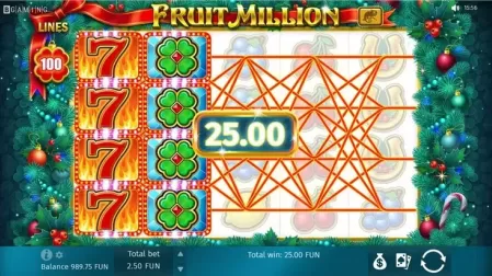 Fruit Million slot screenshot 4